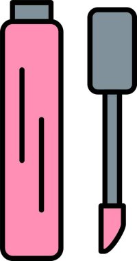 Simge Tasarımı Doldurulmuş Dudak Parlatıcı Satırı