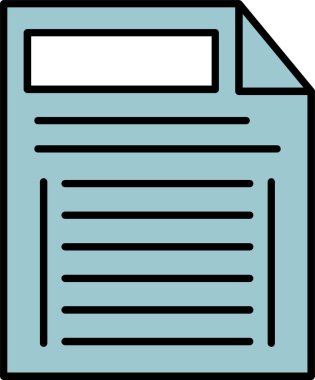 Görev Satırı Doldurulmuş Simge Tasarımı