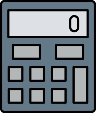 Hesaplayıcı Satırı Simge Tasarımı