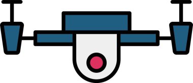 Drone Satırı Simge Tasarımı Dolduruldu