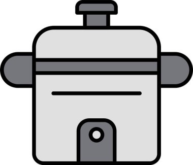 Pirinç Pişirme Hattı Simge Tasarımı