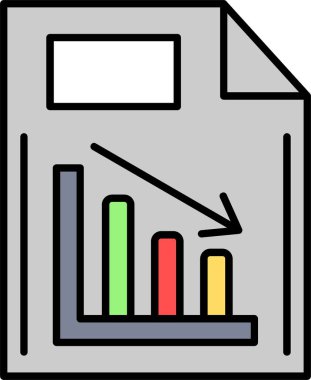 Simge Tasarımı Doldurulmuş Belge Satırı