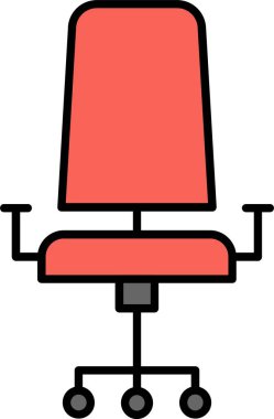 Sandalye Satırı Simge Tasarımı