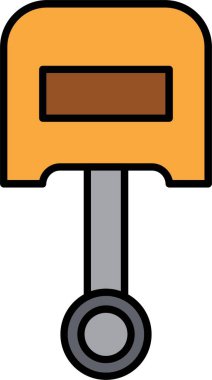 Piston Satırı Simge Tasarımı