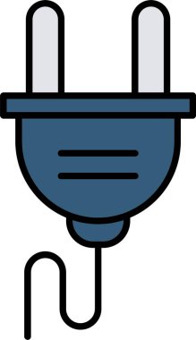 Eklenti Satırı Dolu simge Tasarımı