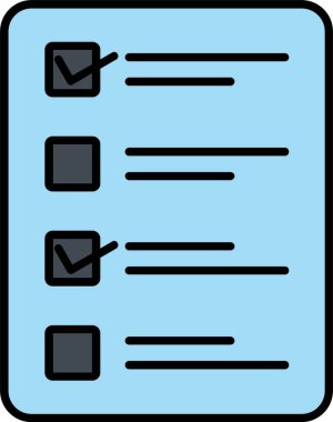 Satır Doldurulmuş Simge Tasarımı Kontrol Et