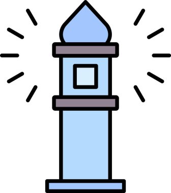 Adzan Satırı Simge Tasarımı Dolduruldu