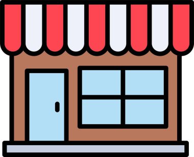 Market Satırı Simge Tasarımı Dolduruldu