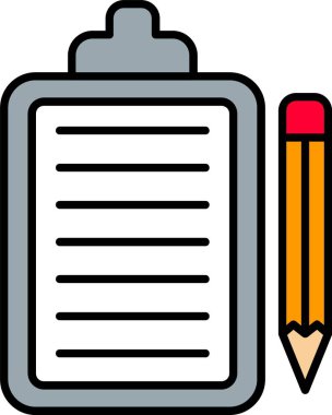 Not Satırı Doldurulmuş Simge Tasarımı