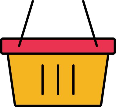 Basket Satırı Doldurulmuş Simge Tasarımı