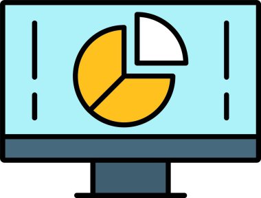 Simge Tasarımı Doldurulmuş Turta Çizelgesi