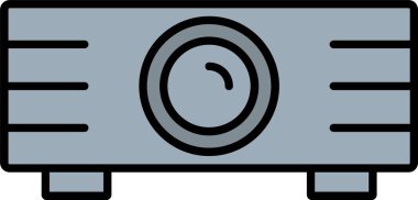 Projektör Satırı Simge Tasarımı