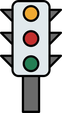 Trafik Denetim Hattı Simge Tasarımı Dolduruldu