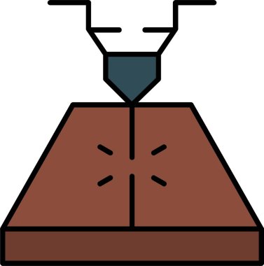 Lazer Satırı Simge Tasarımı