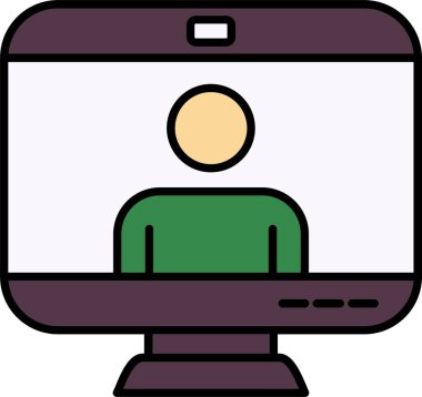 Kullanıcı Satırı Doldurulmuş Simge Tasarımı