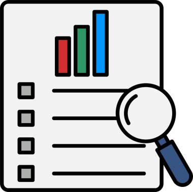 Arama Sonuçları Satırı Doldurulmuş Simge Tasarımı