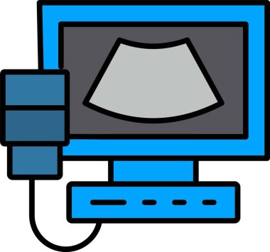 Ultrason Satırı Simge Tasarımı