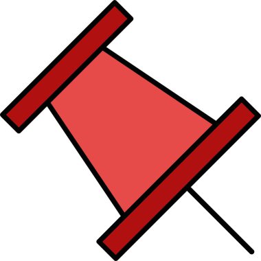 Pin Satırı Doldurulmuş Simge Tasarımı