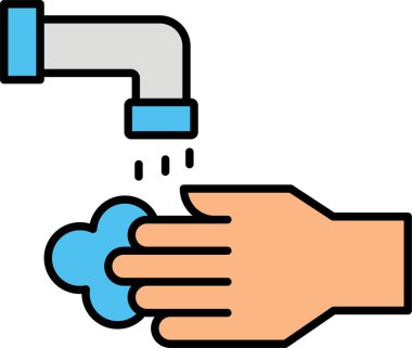 Yıkama Elleri Simge Tasarımı