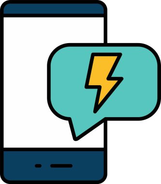 Simge Tasarımı Doldurulmuş Anında Satır