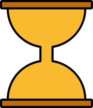 Kum Saati Satırı Simge Tasarımı