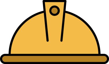 Kask Satırı Doldurulmuş Simge Tasarımı