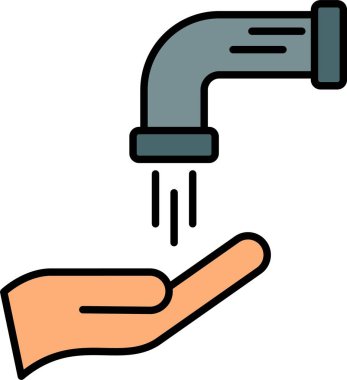 Wudhu Satırı Simge Tasarımı Dolduruldu