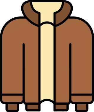 Ceket Çizgisi Simge Tasarımı