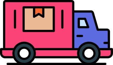 Nakliye Aracı Satırı Simge Tasarımı Dolduruldu