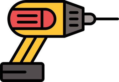 Matkap Satırı Simge Tasarımı Dolduruldu