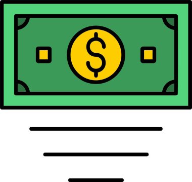 Para Hattı Simge Tasarımı Dolduruldu