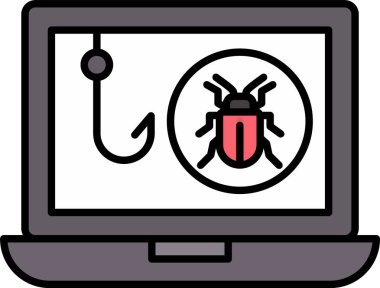 Simge Tasarımı Doldurulmuş Phishing Satırı