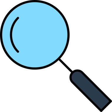 Arama Satırı Doldurulmuş Simge Tasarımı