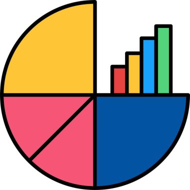 Simge Tasarımı Doldurulmuş Turta Çizelgesi
