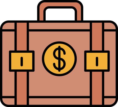 Çanta Satırı Simge Tasarımı Dolduruldu