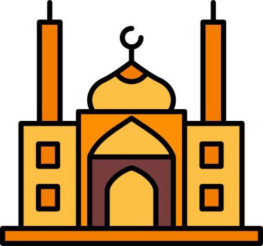 Cami Satırı Simge Tasarımı Dolduruldu