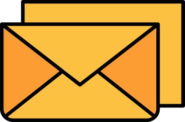 E- posta Satırı Doldurulmuş Simge Tasarımı