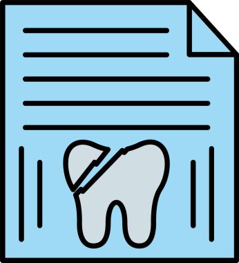Rapor Satırı Doldurulmuş Simge Tasarımı