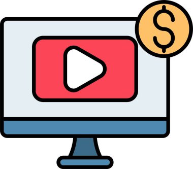 Ödenmiş İçerik Satırı Simge Tasarımı