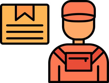 Kurye Satırı Simge Tasarımı