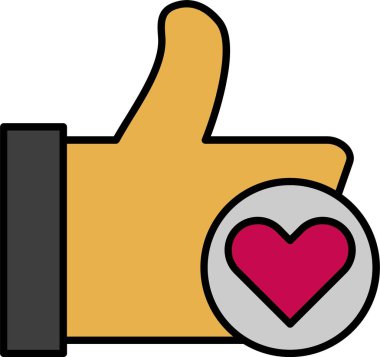 Satır Doldurulmuş Simge Tasarımı Gibi