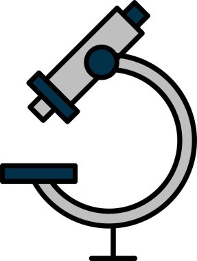 Mikroskop Satırı Simge Tasarımı