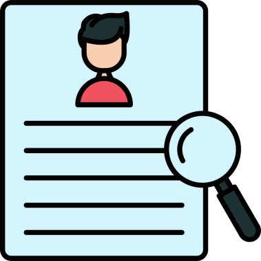 İşe Alma Satırı Simge Tasarımı Dolduruldu