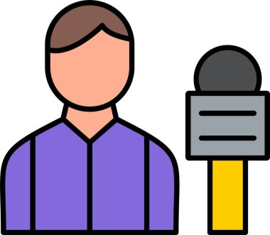 Muhabir Satırı Simge Tasarımı Doldurdu