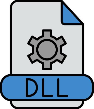 Dll Satırı Doldurulmuş Simge Tasarımı
