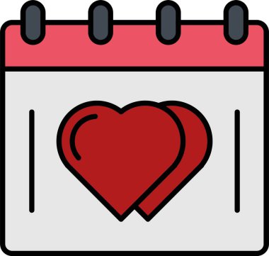 Düğün Günü Satırı Simge Tasarımı