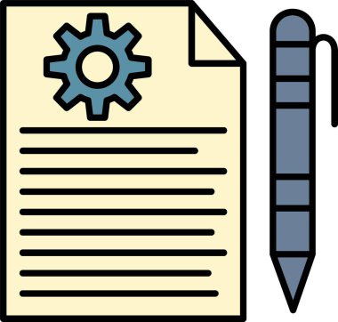 Simge Tasarımı Doldurulmuş İş Satırı