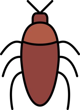 Böcek Satırı Doldurulmuş Simge Tasarımı