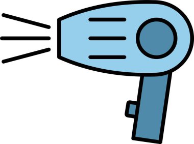 Saç Kurutma Hattı Simge Tasarımı