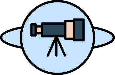 Astrofizik Satırı Simge Tasarımı Dolduruldu